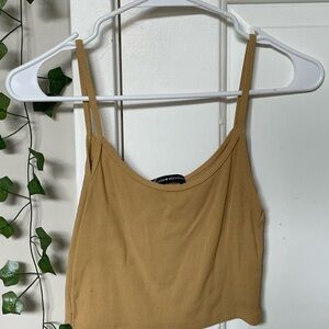 Brandy Melville Fitted Crop Camisole